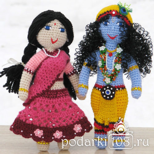 Куклы Радха Кришна