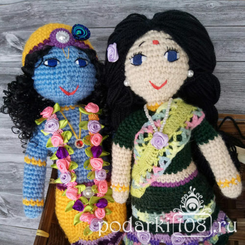 Кукла Радха Кришна