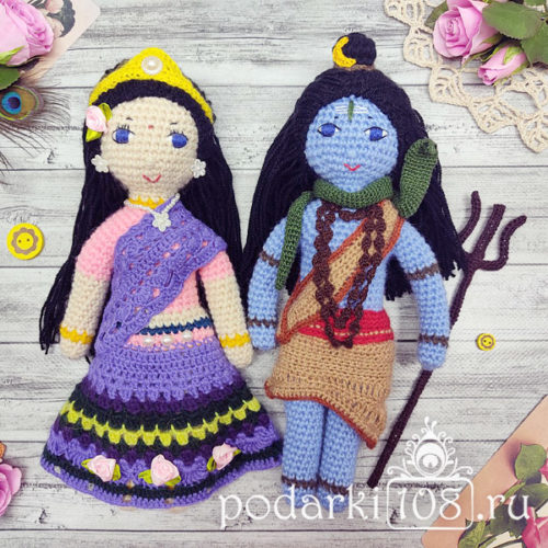 Куклы Шива и Парвати купить Подарки 108